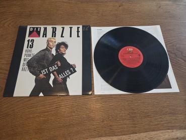 Die Ärzte Ist das Alles 13 Höhepunkte mit den Ärzten 1987 CBS 460237 1 Deutsche Pressung NM+/VG+